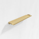 Bath Shelf Y - Badeværelseshylde - Brushed Gold - 405 x 105 mm - aloop design studio