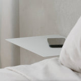 Bedside Table X Wireless Charging - Sengebord med trådløs oplader - Charcoal Black - aloop design studio