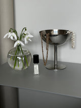 Bedside Table Y - Sengehylde - Brushed Gold - aloop design studio