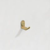 Hanger X1 - Håndklædekrog - Brushed Gold - aloop design studio