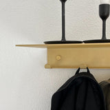 Hanger Y - Knagerække - Brushed Gold - 395 mm - aloop design studio