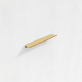 Shelf Y - Væghylde - Brushed Gold - 295 x 80 mm - aloop design studio