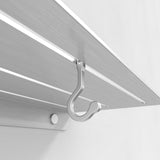 The Hook - Krog - Matte Aluminum - aloop design studio