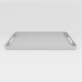 The Tray X Large - Bakke - Matte Aluminum - aloop design studio