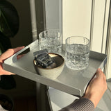 The Tray X Small - Bakke - Matte Aluminum - aloop design studio
