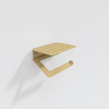 Toilet Paper Holder Y - Toiletrulleholder - Brushed Gold - aloop design studio