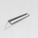 Towel Holder X - Håndklædeholder - Charcoal Black - 395 x 100 mm - aloop design studio