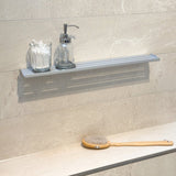 Bath Shelf Y - Badeværelseshylde - Brushed Gold - 405 x 105 mm - aloop design studio