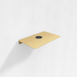 Bedside Table X Wireless Charging - Sengebord med trådløs oplader - Brushed Gold - aloop design studio