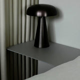 Bedside Table Y - Sengehylde - Charcoal Black - aloop design studio