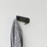 Hanger X2 - Håndklædekrog - Charcoal Black - aloop design studio