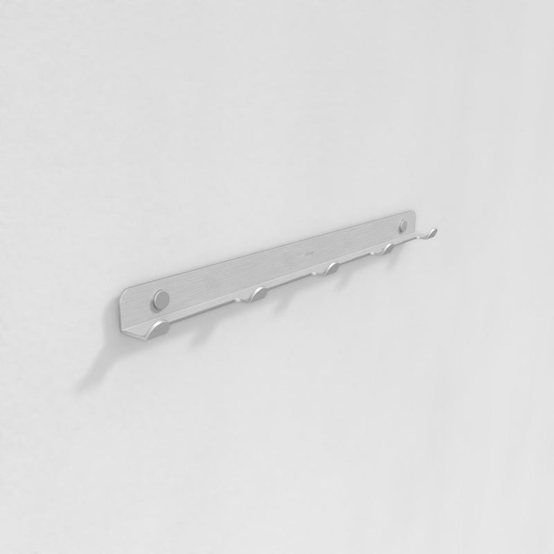 Hanger X5 - Knagerække - Matte Aluminum - aloop design studio