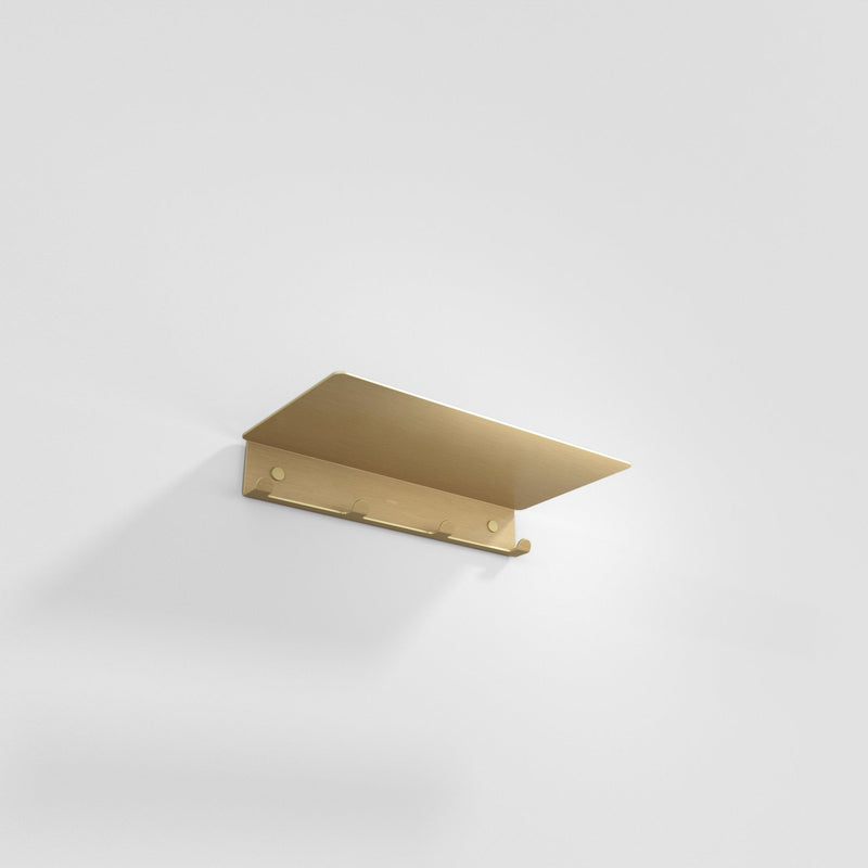 Hanger Y - Knagerække - Brushed Gold - 395 mm - aloop design studio
