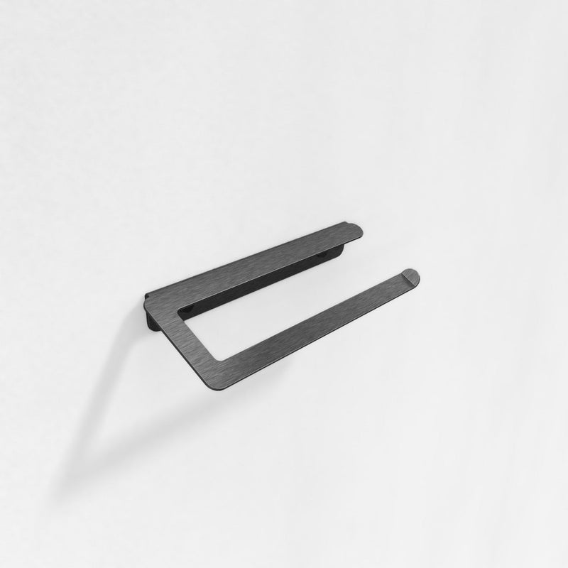 Paper Towel Holder X - Køkkenrulleholder - Charcoal Black - Højre - aloop design studio