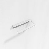 Paper Towel Holder X - Køkkenrulleholder - Matte Aluminum - Venstre - aloop design studio