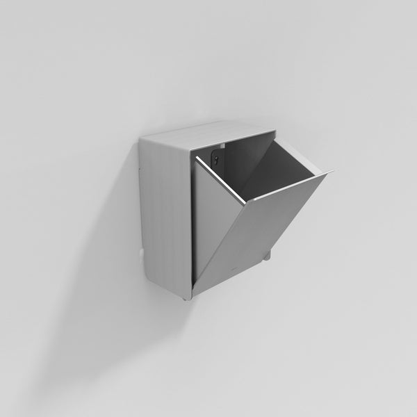 Robin X - Affaldsspand - Matte Aluminum - aloop design studio