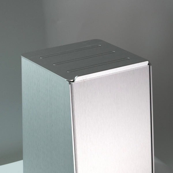 Robin Y - Affaldsspand - Matte Aluminum - aloop design studio