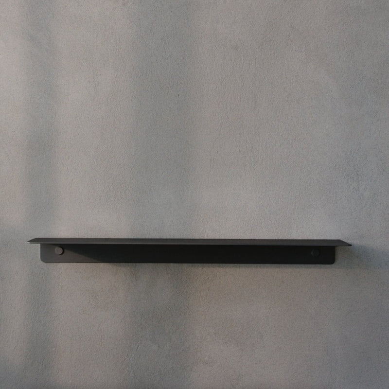 Shelf X - Væghylde - Charcoal Black - 595 x 150 mm - aloop design studio