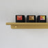 Shelf Y - Væghylde - Brushed Gold - 295 x 80 mm - aloop design studio