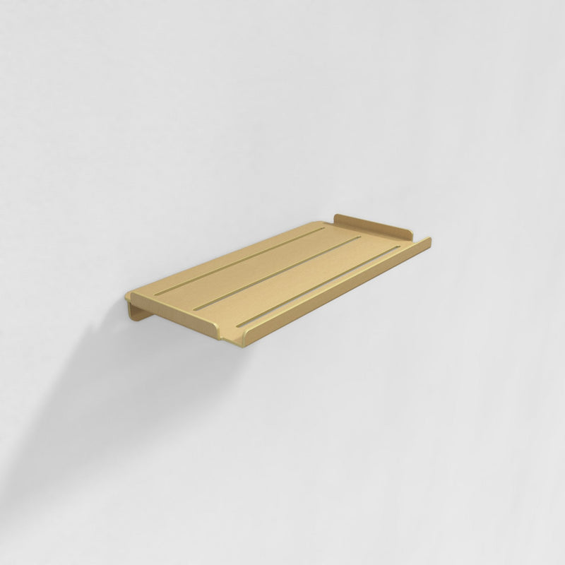 Soap Shelf Y - Sæbehylde - Brushed Gold - aloop design studio