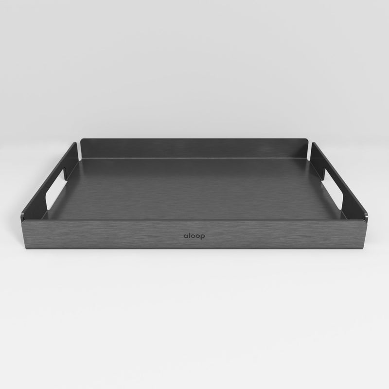 The Tray X Small - Bakke - Charcoal Black - aloop design studio