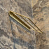 Towel Holder Y - Håndklædeholder - Brushed Gold - 395 x 175 mm - aloop design studio