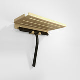 Wiper Shelf Y - Sæbehylde - Brushed Gold - aloop design studio
